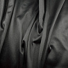 Тиси (Т/S) коттон однотонный, черный, 150 г/м², 150 см фото № 2