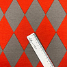 Трикотаж джерси принт "Ромбы" D23 Col.2 красный, пыльно-розовый, 150 см, 270 г/м² фото № 4