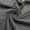 Трикотаж лакоста TRX006 темно-серый меланж, 150 см, 270 г/м² фото №1