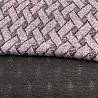 Трикотаж сандра жаккард T-190453 пурпурный, 150 см, 230 г/м² фото № 3