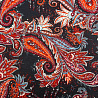 Трикотаж джерси принт "Огурцы" KNIT D0969 черный, красный, 150 см, 270 г/м² фото № 4