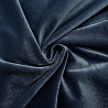 Велюр костюмный WK001, серо-голубой, 150 см, 250 г/м² фото №1