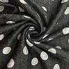 Трикотаж Сандра "Горохи" 41457 D1888 темно-серый, светло-серый, 150 см, 230 г/м² фото №1