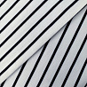 Трикотаж джерси принт "Полоска" MZ-013, белый, темно-синий, 150 см, 270 г/м² фото № 3