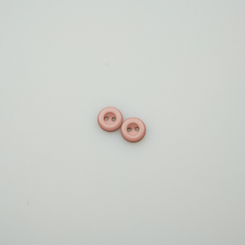 Пуговица 8 L18, D 1,1 см (уп. 500 шт.) темно-розовый