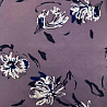 Ниагара принт "Цветочный" N3908, белый, пыльно-фиолетовый, 150 см, 110 г/м² фото № 4