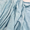 Трикотаж под замшу "браш", голубой, 150 см, 200 г/м² фото № 2