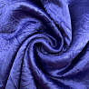 Сатин-креш стрейтч, темно-синий, 120 г/м², 150 см фото №1