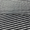 Блузочная стрейтч в полоску D2A серо-зеленый, черный, 150 см, 115 г/м² фото № 3