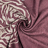 Трикотаж сандра купон "Цветы" 41432 D551 бордовый, серый фото №1