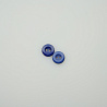 Пуговица 6 L20, D 1,2 см (уп. 500 шт.) синий фото №1