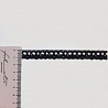 Тесьма декоративная Y 034-1 х/б черный, 1,3 см (намотка 26 ярдов) фото №1