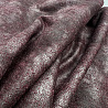 Трикотаж фойел HACCI бордовый мрамор, 150см, 240 г/м² фото № 2