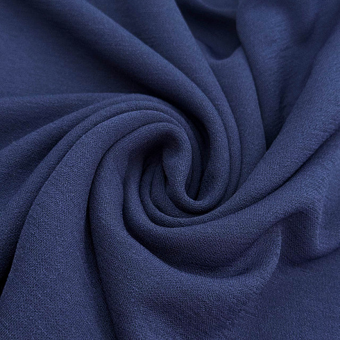 Трикотаж креп TX215, темно-синий, 150 см, 270 г/м²