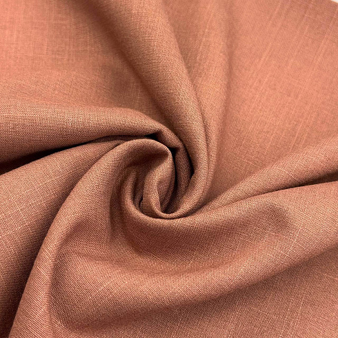 Костюмная однотонная 16037, красно-коричневый, 180 г/м², 150 см