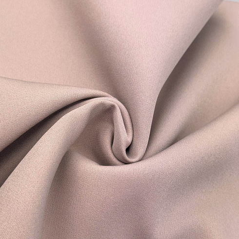 Костюмная "Барби" KW058, бежево-розовый, 200 г/м², 150 см