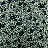 Вискоза (штапель) принт "Цветы" STS-10216A-18, мятный, темно-синий, 110 г/м², 150 см фото № 4