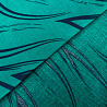 Вискоза принт "Абстракция" ST3949, зеленый, темно-синий, 95 г/м², 145 см фото № 3