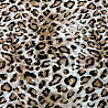 Шифон принт "Леопард" CH6909 капучино, белый, 148 см, 70-75 г/м² фото № 4