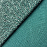 Трикотаж меланж в рубчик TRX138 зеленый, 150 см, 300 г/м² фото № 4