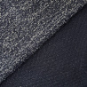 Трикотаж сандра меланж TRX109 темно- синий, 150 см, 240 г/м² фото № 3