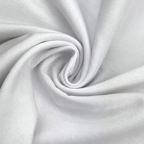 ТиСи однотонный D9001, белый, 118 г/м², 150 см