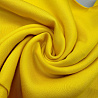 Вискоза-сатин однотонная, желтый,  110 г/м², 150 см фото №1