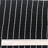 Плательная ткань с вискозой "Буквы" D8027 черный, белый, 150 см, 85 г/м² фото № 4