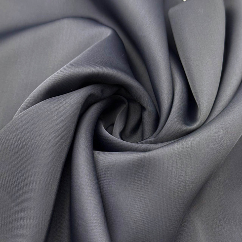 Костюмная однотонная W10L048, антрацитовый, 127 г/м², 150 см