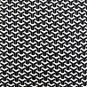 Трикотаж джерси принт "Геометрия" RY22693, черный, белый, 270 г/м², 150 см фото № 4