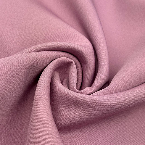 Костюмная однотонная 811, пыльно-розовый, 240 г/м², 150 см