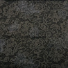 Трикотаж эластан (скуба) эмбос "Кружева" PDE283 черный, серый, 150 см, 270 г/м² фото № 3