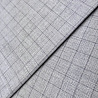 Костюмная клетка 2042, серо-голубой, 150 см, 180 г/м² фото № 3
