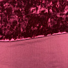 Бархат мрамор TX091, бордовый, 150 см, 270 г/м² фото № 4