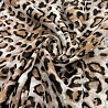 Шифон принт "Леопард" CH6909 капучино, белый, 148 см, 70-75 г/м² фото №1