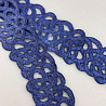 Тесьма декоративная Т 533-117 темно-синий, 4,5 см (намотка 15 ярдов) фото № 3