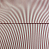 Блузочная ткань "Полосы" D10, розовый, белый, 150 см, 150 г/м² фото № 3
