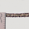 Тесьма декоративная T 18013 розовый, черный, белый,  2 см (намотка 50 ярдов) фото №1