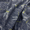 Трикотаж сандра "Стрекозы" D15 темно-синий, темно-серый, 150 см, 230 г/м² фото № 2