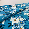 Ниагара принт "Цветы" N1948, голубой, белый, 150 см, 110 г/м² фото № 2