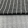 Трикотаж жаккард принт "Полоска" TH1802 серый, белый, 150 см, 215 г/м² фото № 3