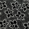 Трикотаж вискоза набивная "Цветы" RY20146, черный, белый,150 см, 200 г/м² фото № 4