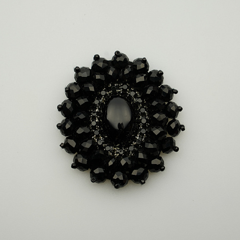 Элемент декоративный E524 черный 6 см