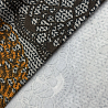 Трикотаж джерси принт KNIT D18, коричневый, зеленый, 270 г/м², 150 см фото № 3