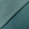 Трикотаж однотонный "Вафля" сине-зеленый, 150 см, 300 г/м² фото № 3