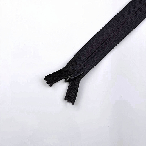 Молния потайная 40 см, пыльно-фиолетовый