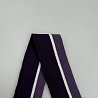 Подвяз трикотажный R35 серо-фиолетовый, баклажановый, 4,5 см фото № 2