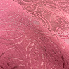Костюмный жаккард "Огурцы" HN-J0986, розовый, 150 см, 227 г/м² фото № 4