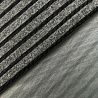 Трикотаж сандра "Полоска" TRX116 темно-серый, черный, 150 см, 270 г/м² фото № 5