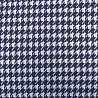 Трикотаж жаккард принт "Гусиная лапка" JC6289-2, Col.1, джинсовый, голубой, 155 см, 215 г/м² фото № 4